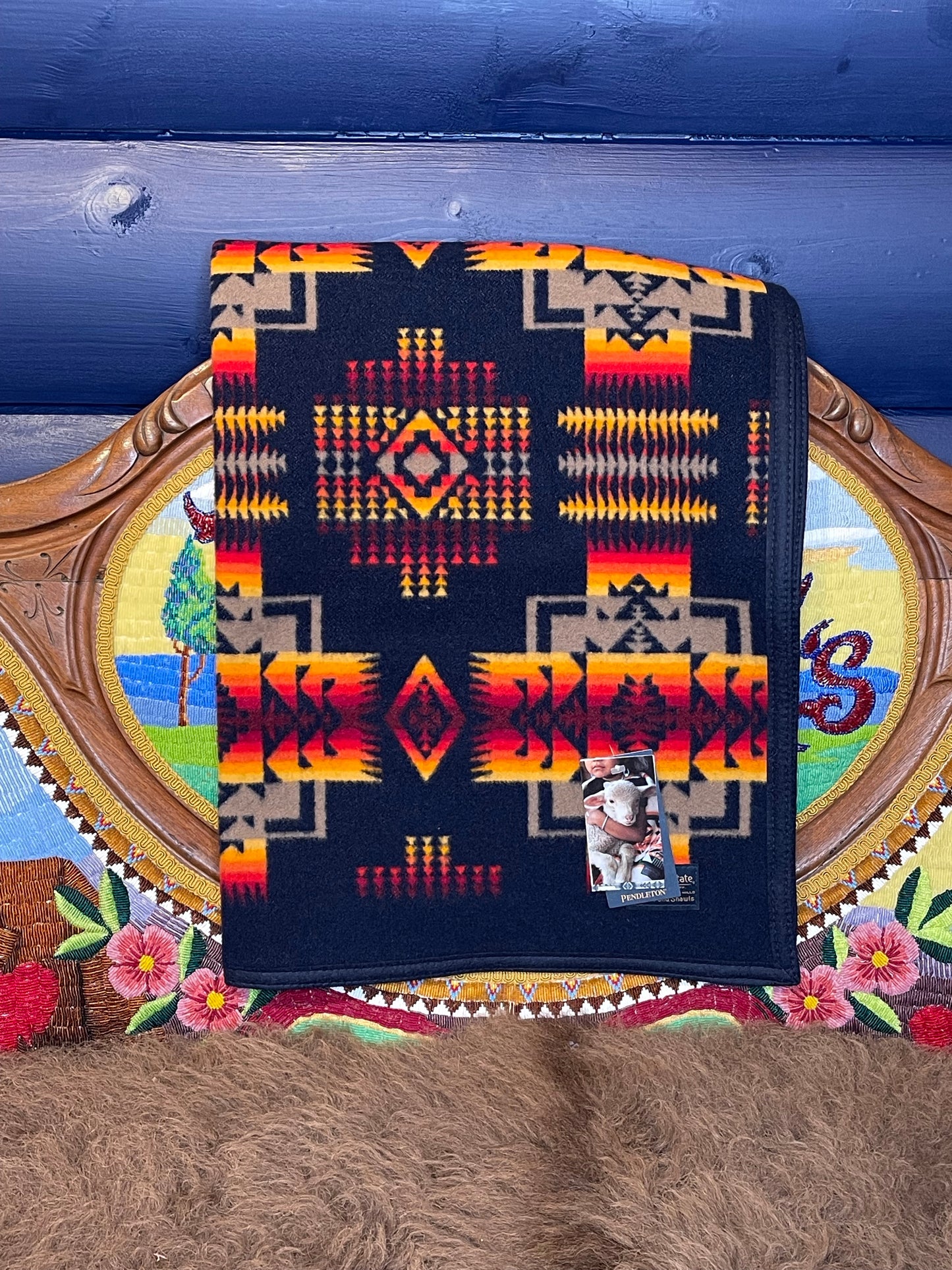Chief Joseph Crib Blanket