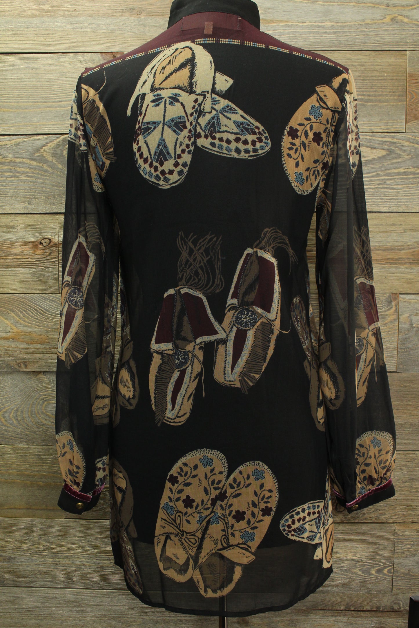 Sheer Moccasin Tunic