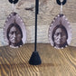 Chief Sitting Bull Earrings w/stones