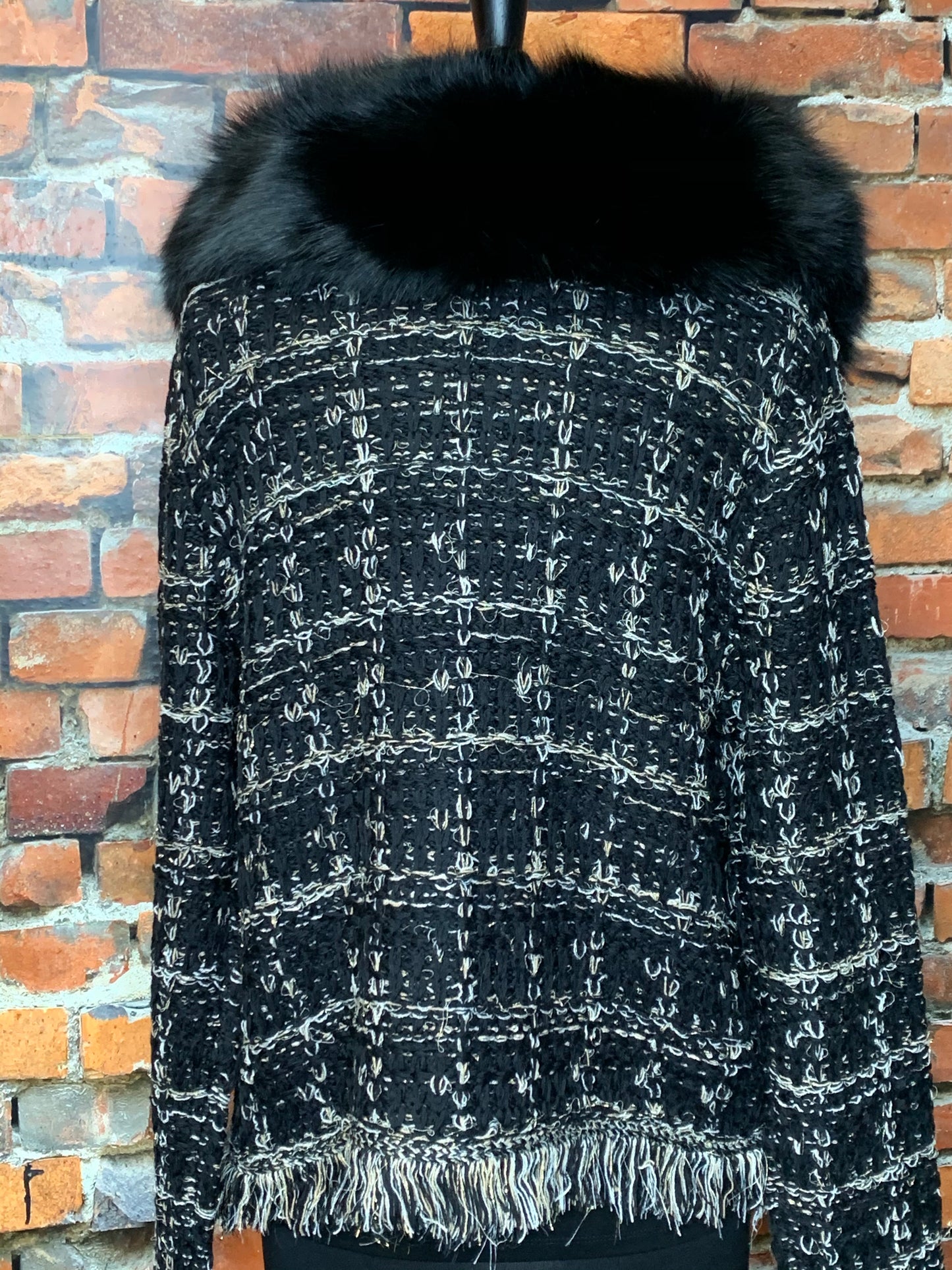 The Miss Bouvier Blazer w/Fox Fur