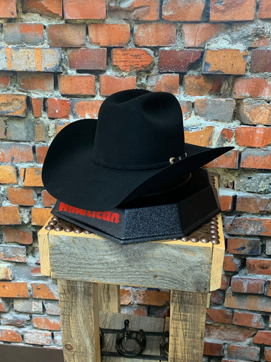 1000X BLACK FELT HAT American Hat Company