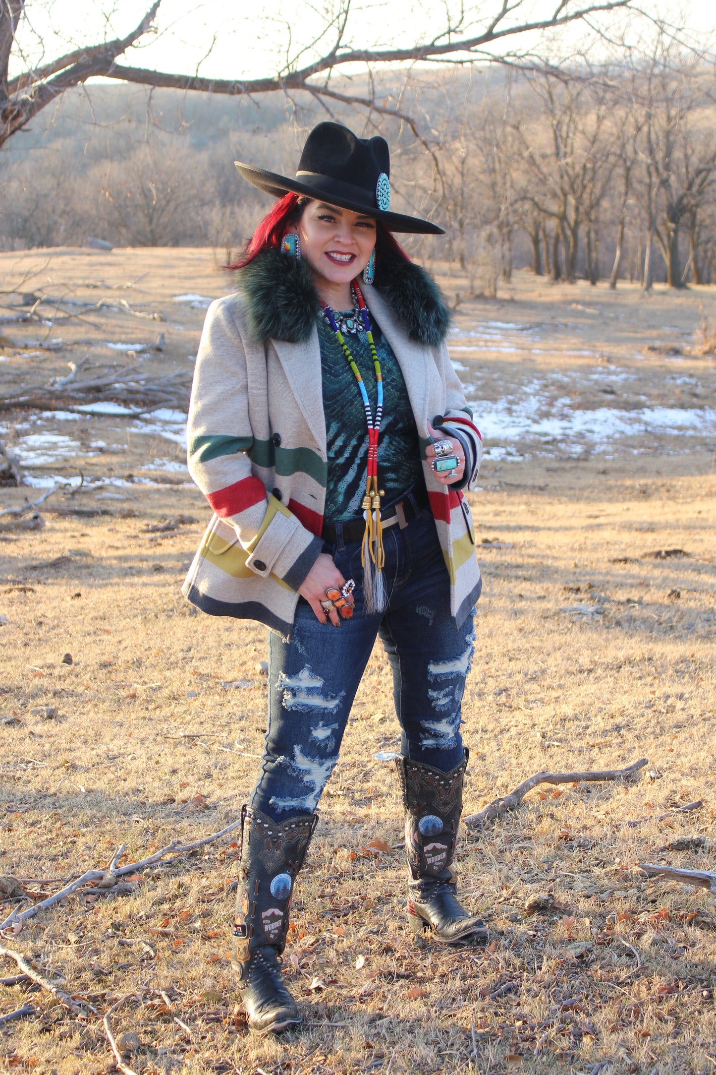 Glacier Park Wool Pea Coat