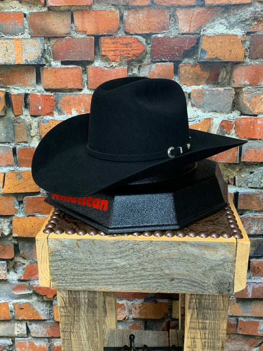 40X BLACK FELT HAT American Hat Company