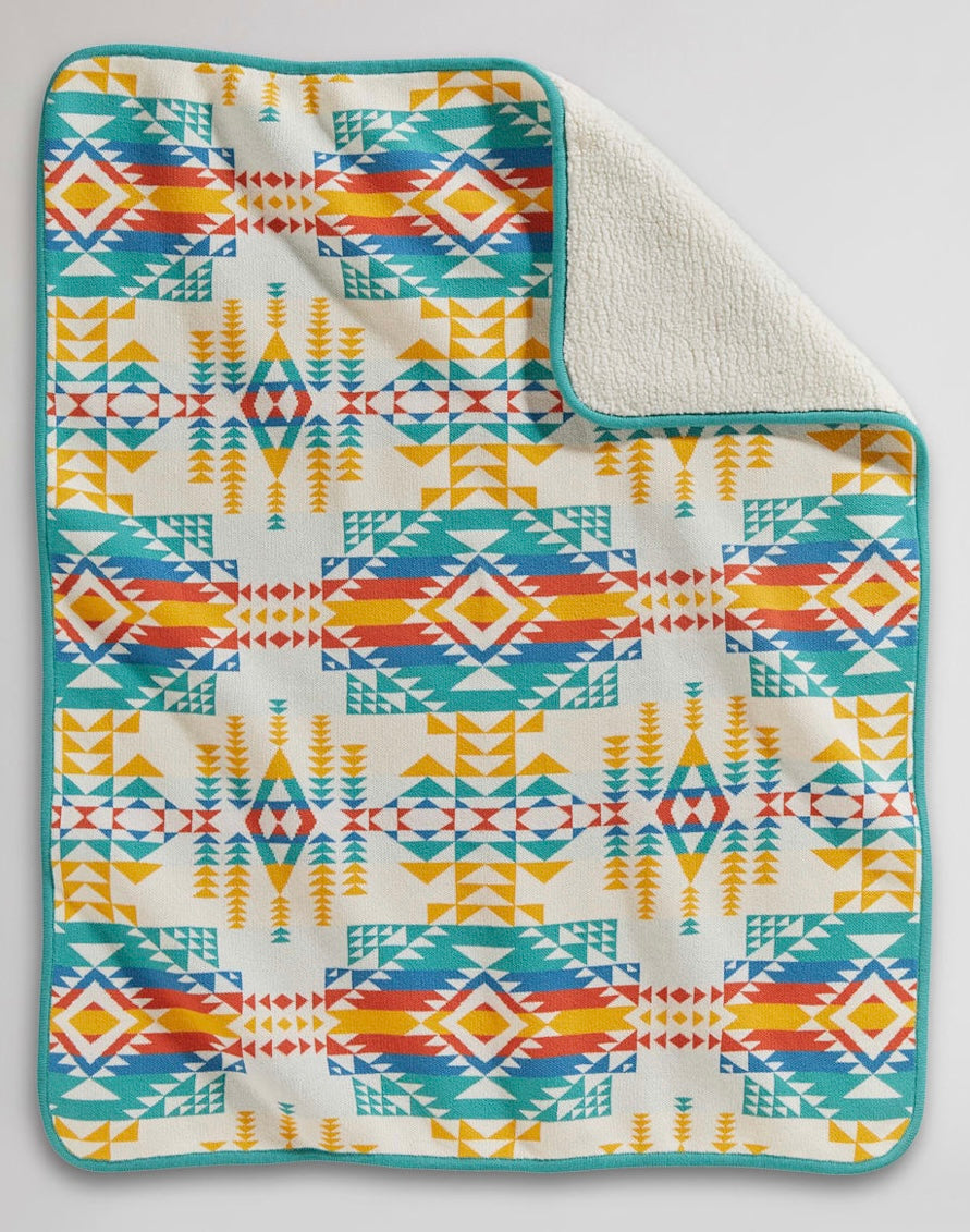 Pilot Rock Sherpa Stroller Blanket