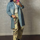 Long Denim Sparkly Jacket