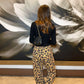 WESTERN CHEETAH BARREL PANT