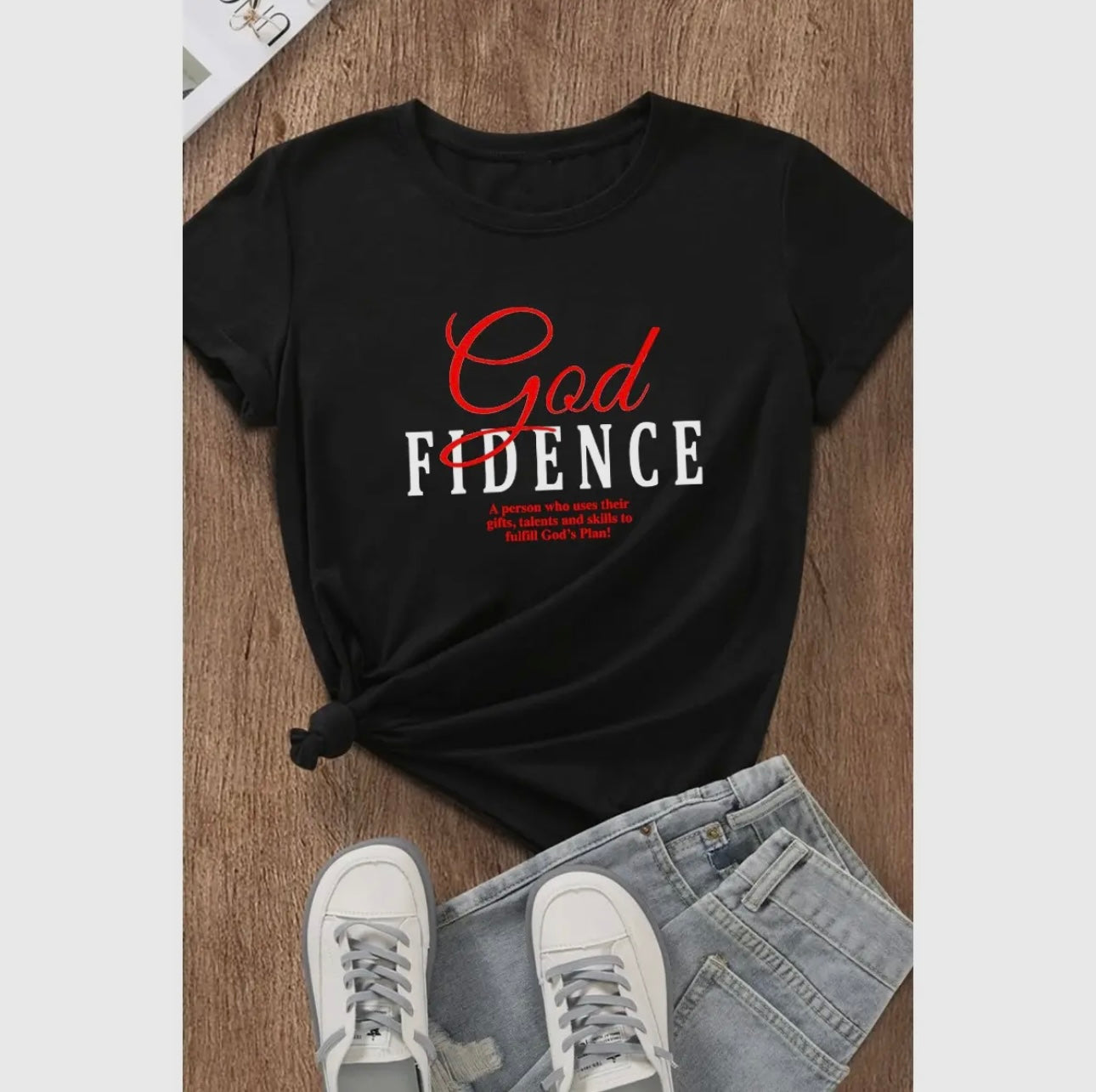 GOD Fidence Graphic Tee