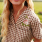 Western Gingham Blouse