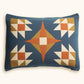 Quilted Star Cotton Matelasses Indigo Sham