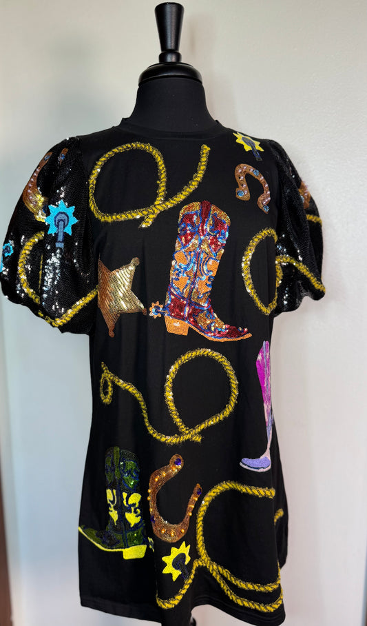 Cowgirl Icon Poof Sleeve