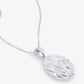 Mother of Pearl Cross Pendant Necklace