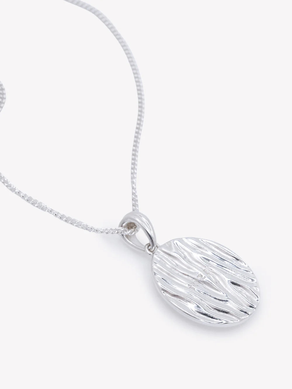 Mother of Pearl Cross Pendant Necklace