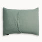 QUILTED STAR COTTON MATELASSE SHALE SHAM