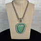 Beautiful Turquoise Pendant w/Navajo Pearls