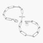 Chain Breaker Cross Bracelet