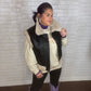 Sherpa Lined Vest (2 Colors)
