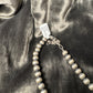Sterling Silver Handstrung Bead Necklace