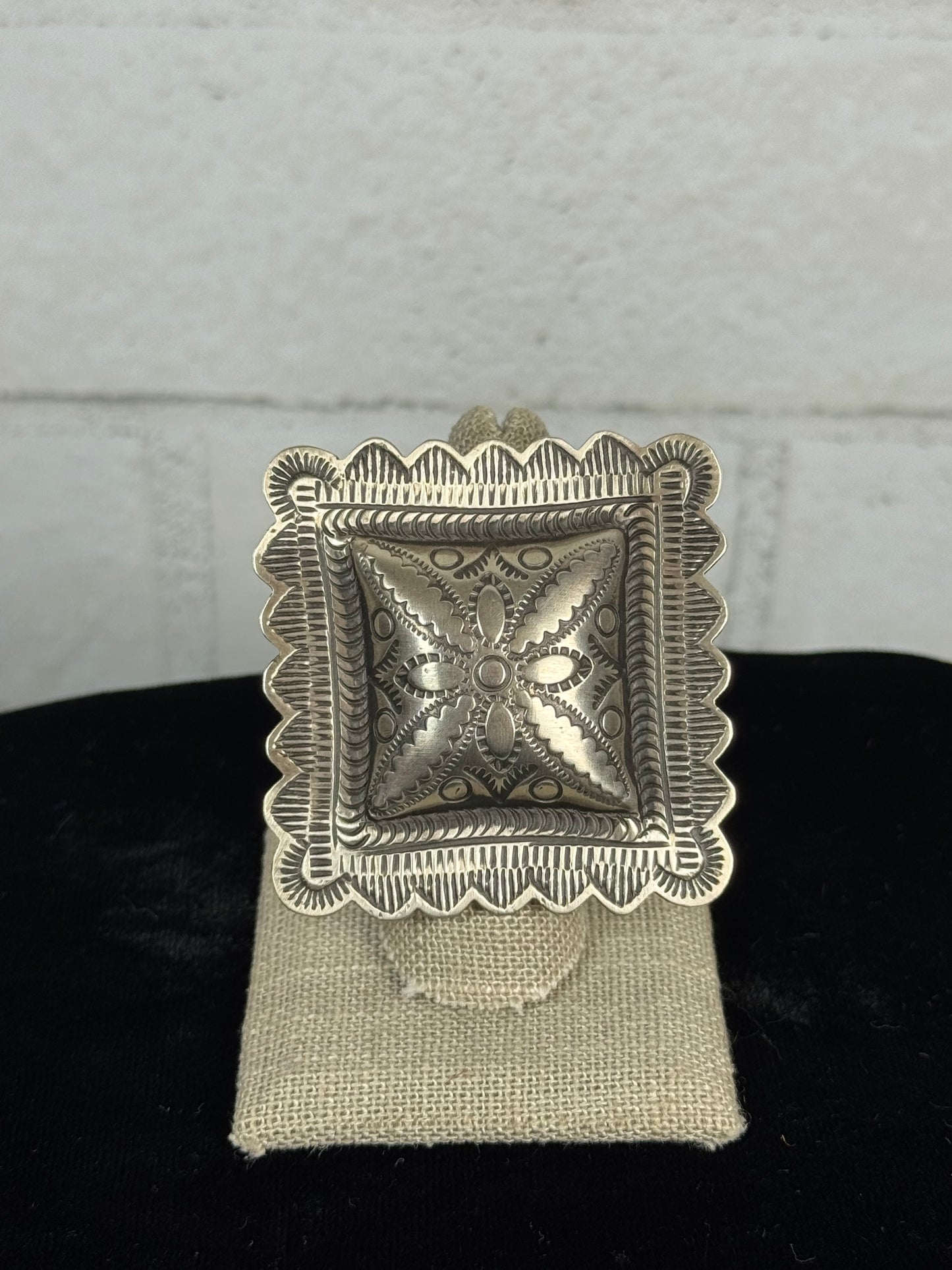 Sterling Silver Adjustable Ring