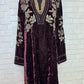 DDR Velvet Embroidery Tunic/Dress