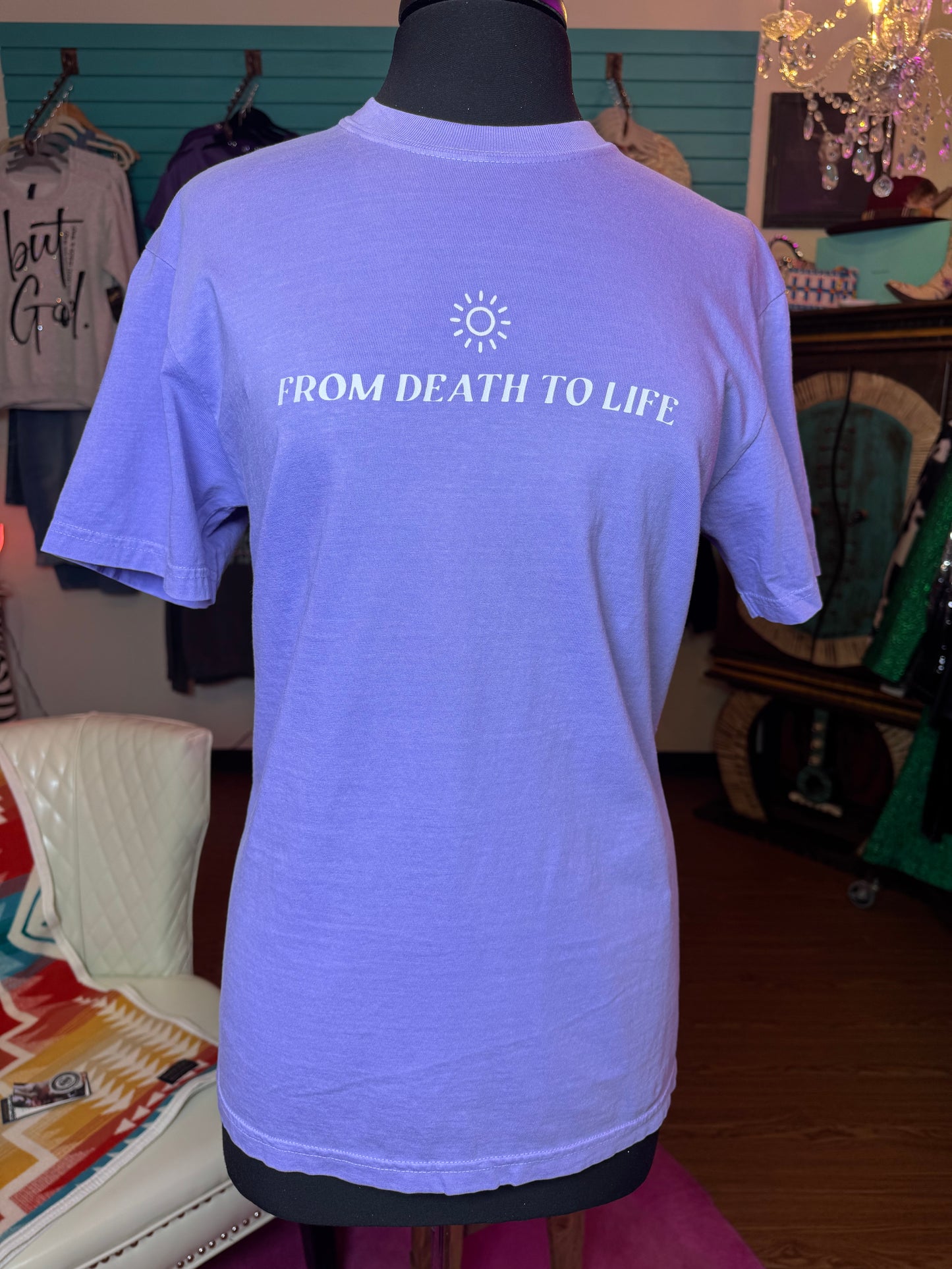 From Death To Life Christian Faith Tee