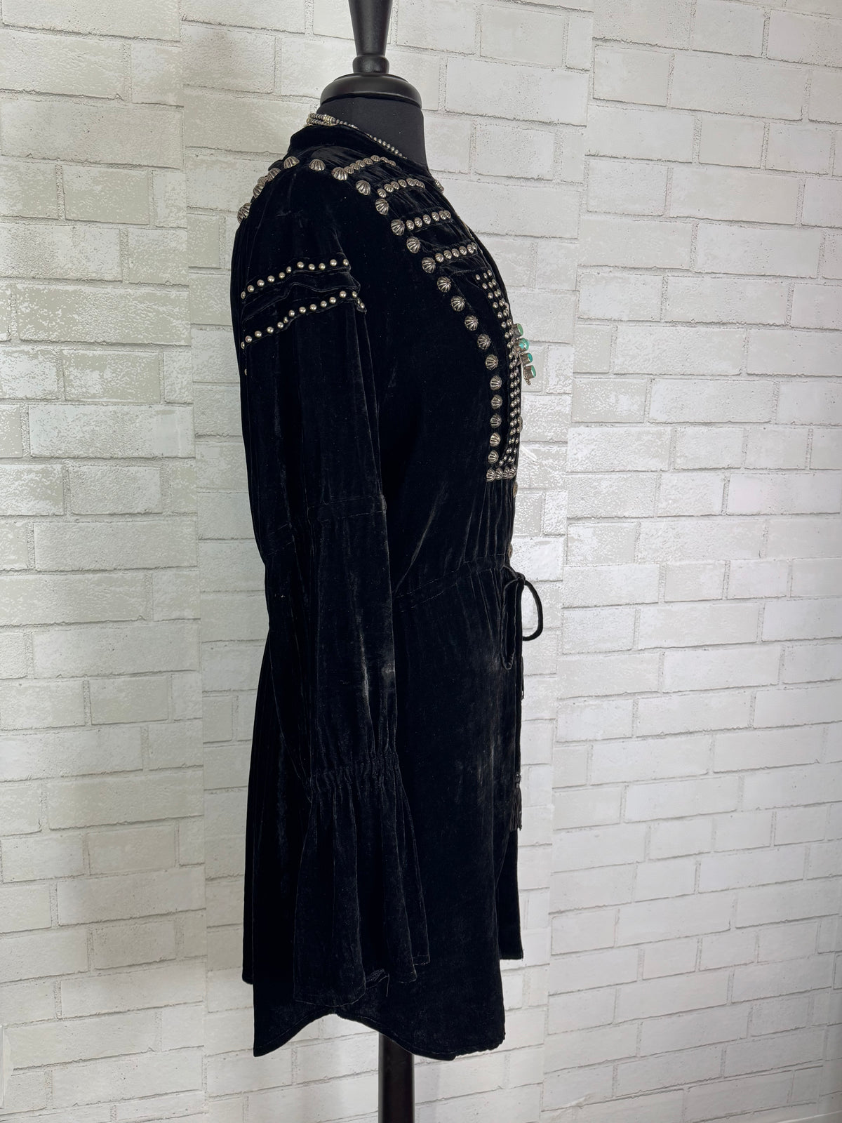 Black Velvet Tunic