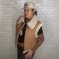 Sherpa Lined Vest (2 Colors)