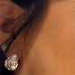Teardrop French CZ Earring