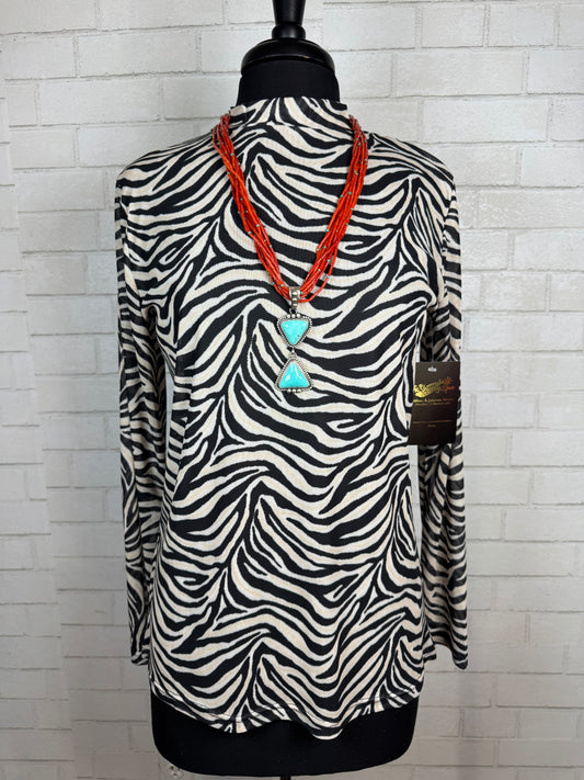 Cowgirl Safari Mesh Top