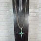 Turquoise Cross Pendant