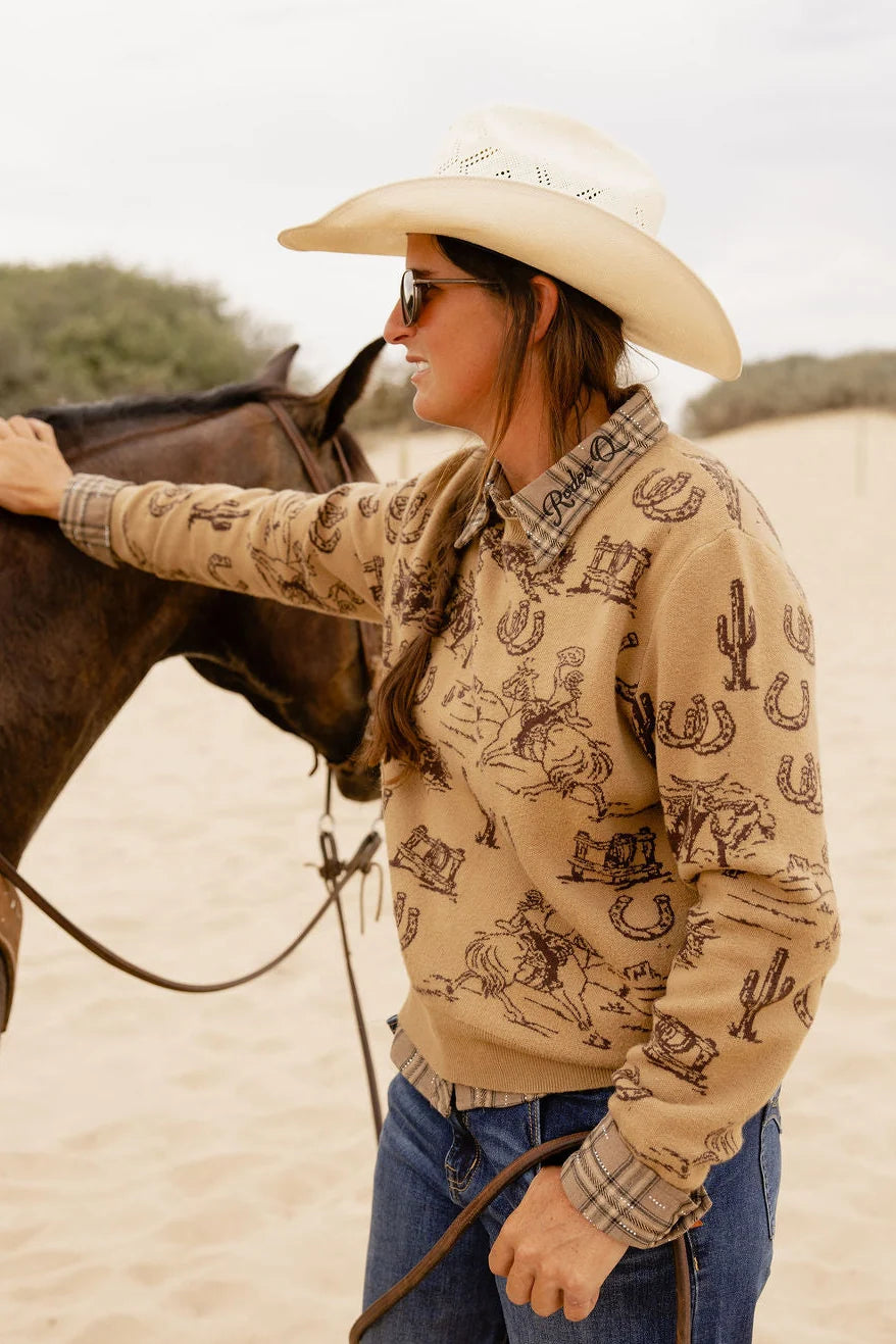 WESTERN WILLOW SWEATER