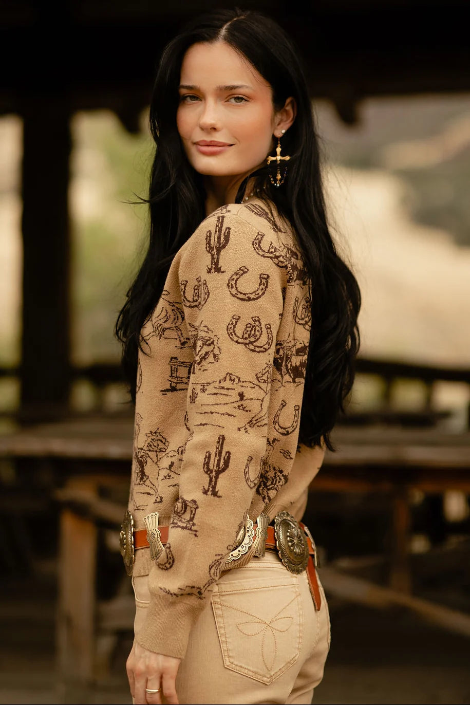 WESTERN WILLOW SWEATER