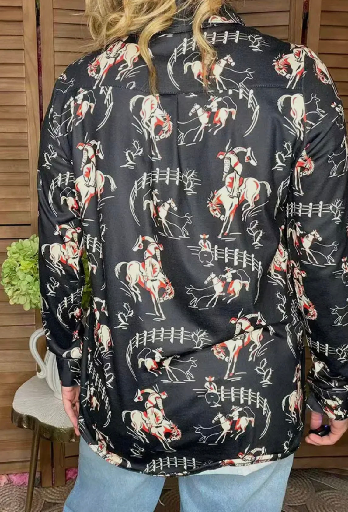 Western Riding Horse Shirt