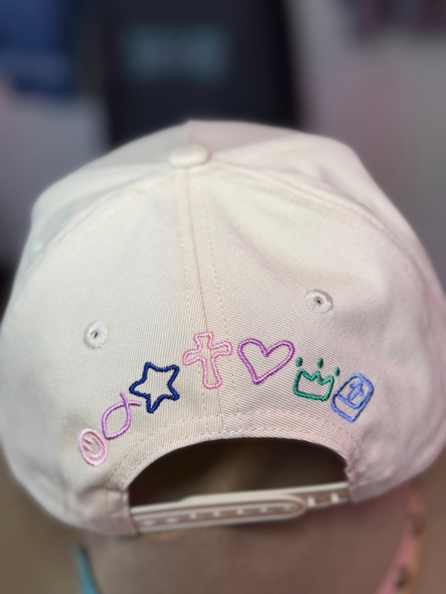 Colorful Follow JESUS Hat