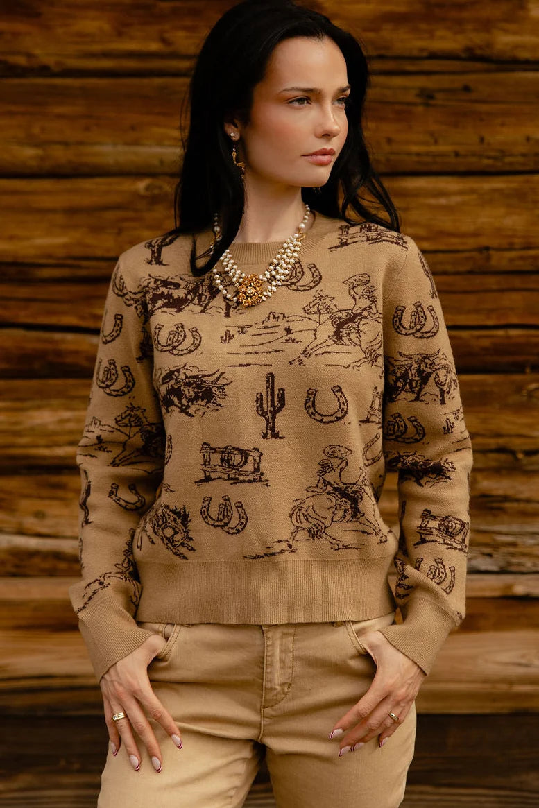 WESTERN WILLOW SWEATER