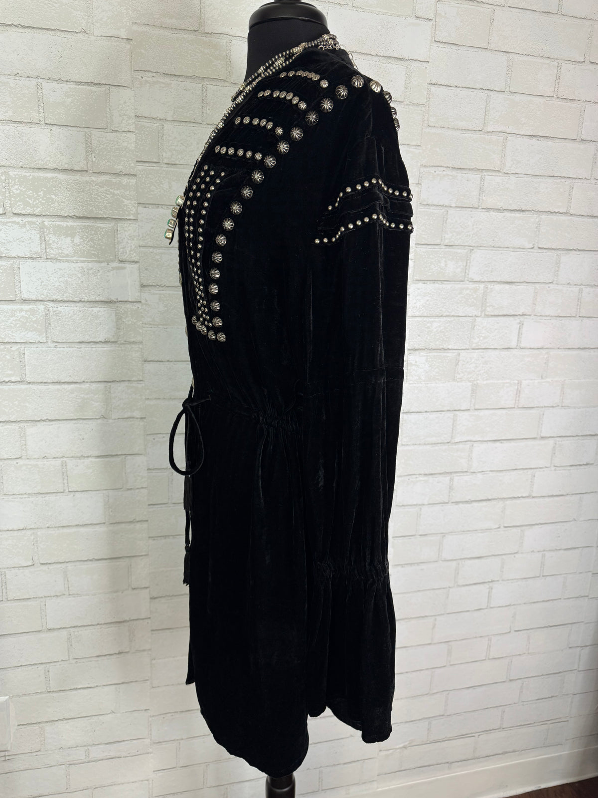 Black Velvet Tunic