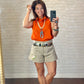 Gingham Rodeo Shorts