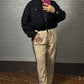 SAFINA-BLACK EMBELLISHED DENIM JACKET