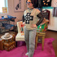 Santa Fe Cross Western Sweater Vest Top