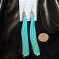 5” Sterling Silver Heishi Earrings