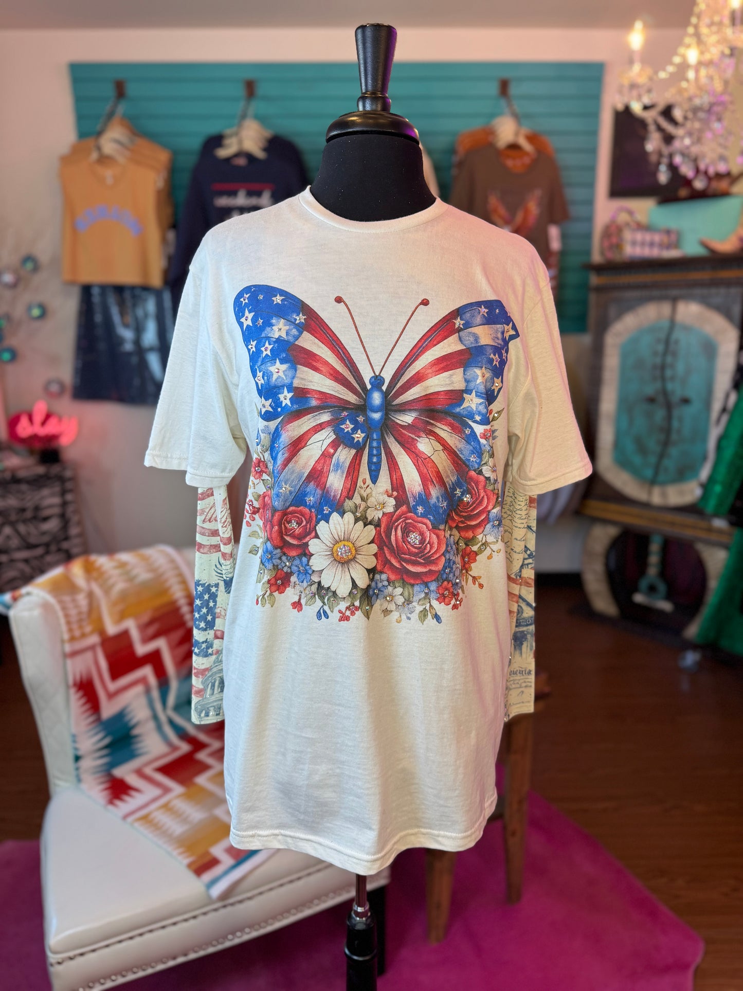 Patriotic Butterfly