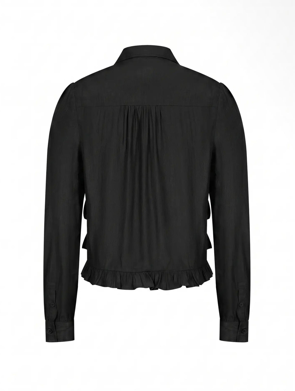 Celia Long Sleeve Ruffle Blouse