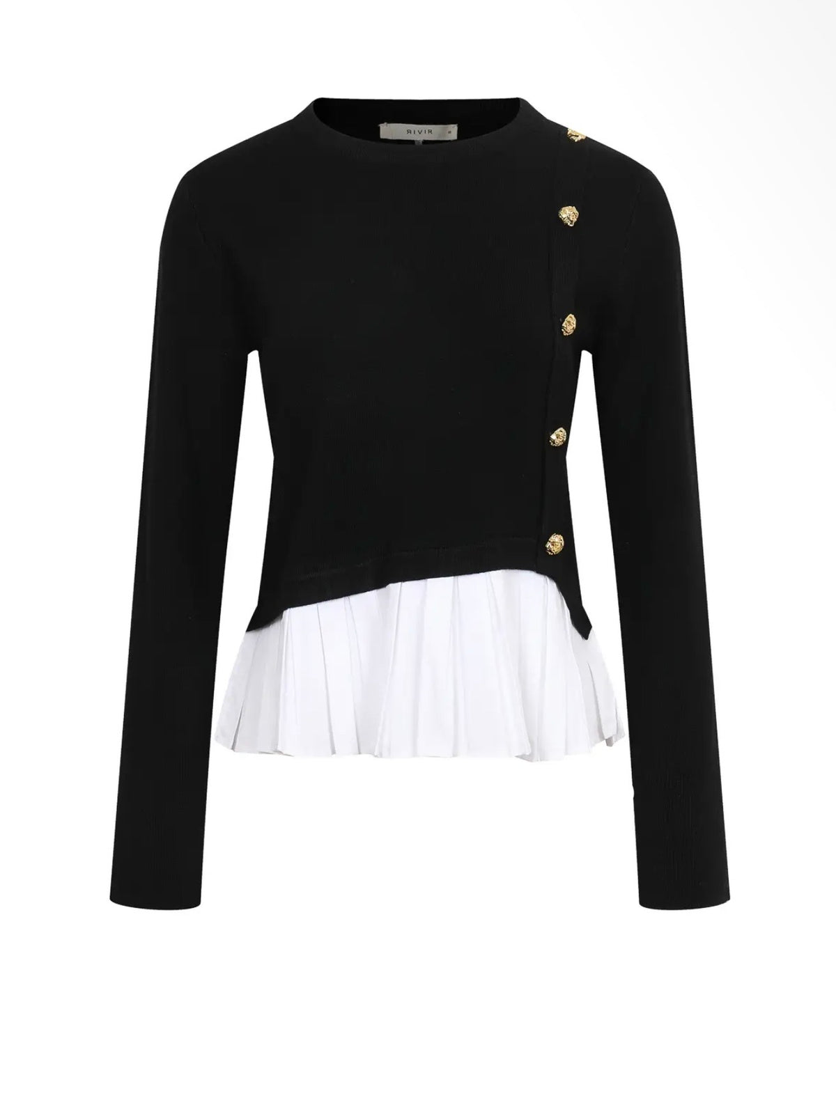 Mixed Long Sleeve Top