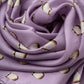 Elk Ivory Silk Scarf - Lavender