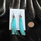 4” Sterling Silver Heishi Earrings