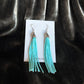 4” Sterling Silver Heishi Earrings