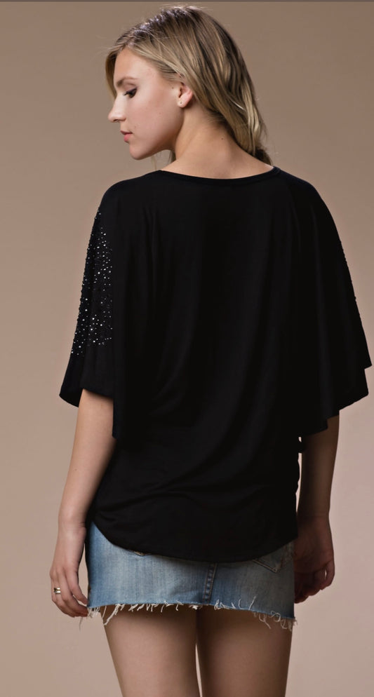 Sparkling Cross Top