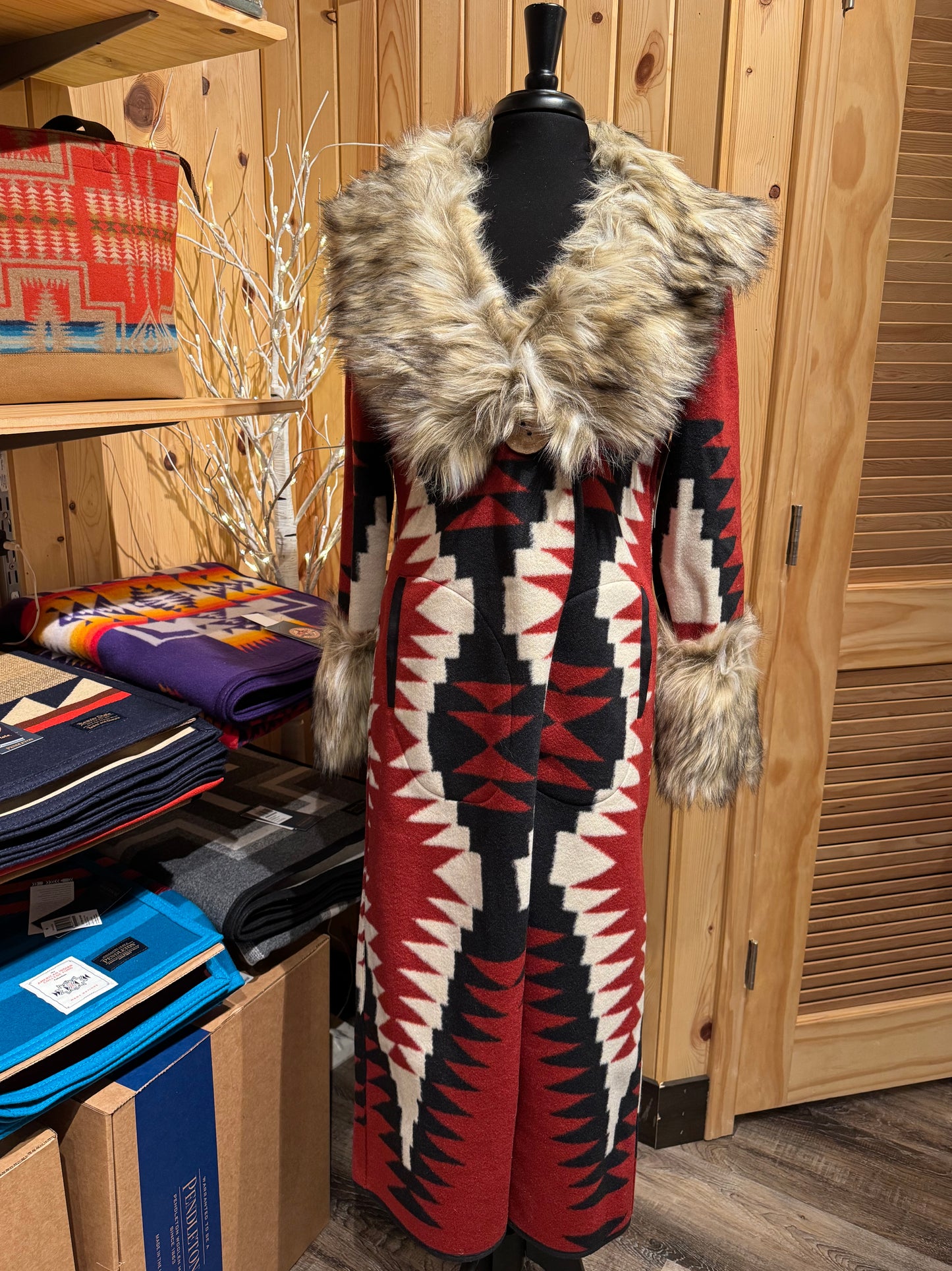 Tasha Polizzi Blanket Coat