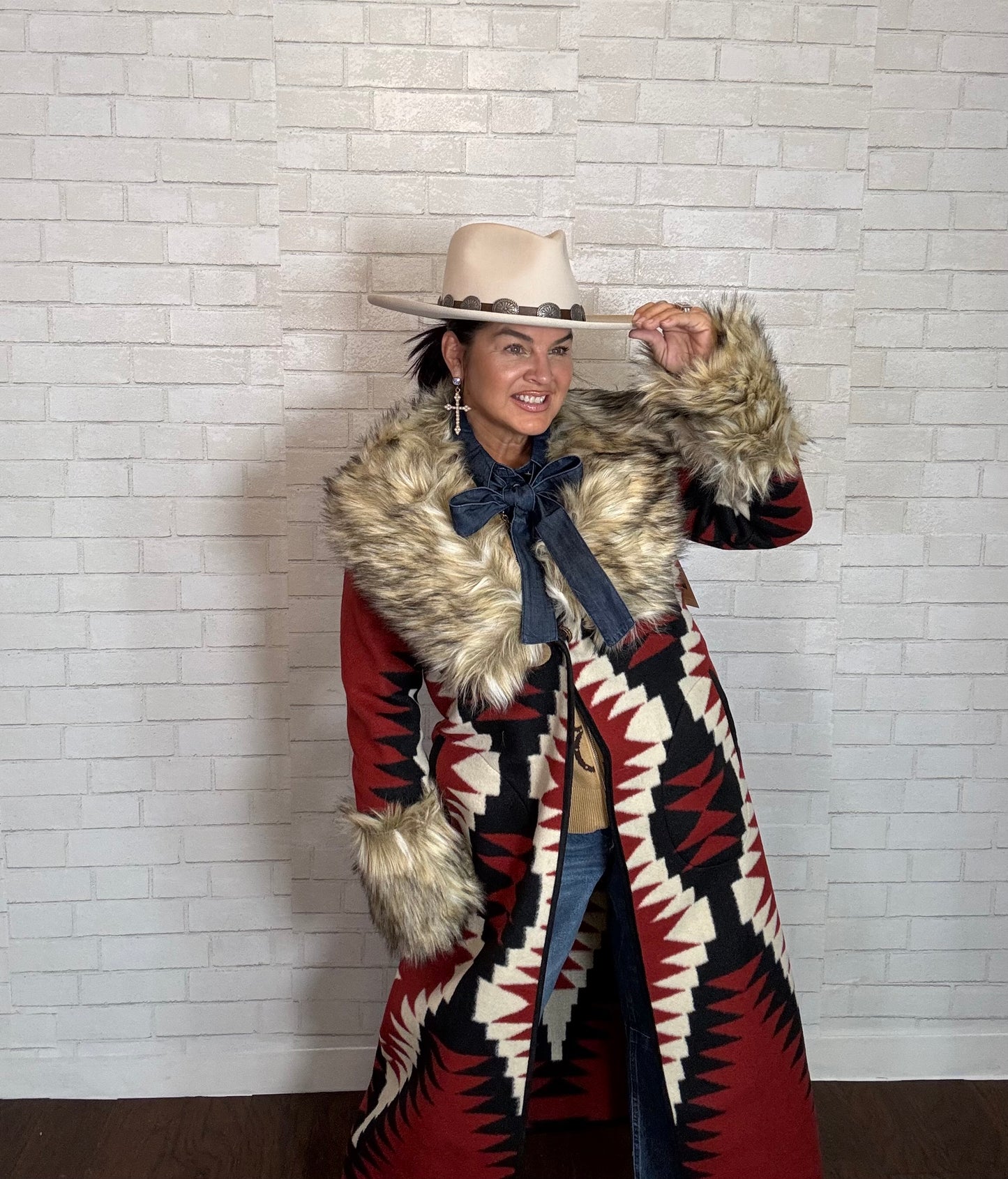 Tasha Polizzi Blanket Coat