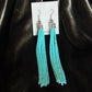5” Sterling Silver Heishi Earrings