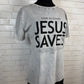 JESUS Saves Mineral Graphic Tee